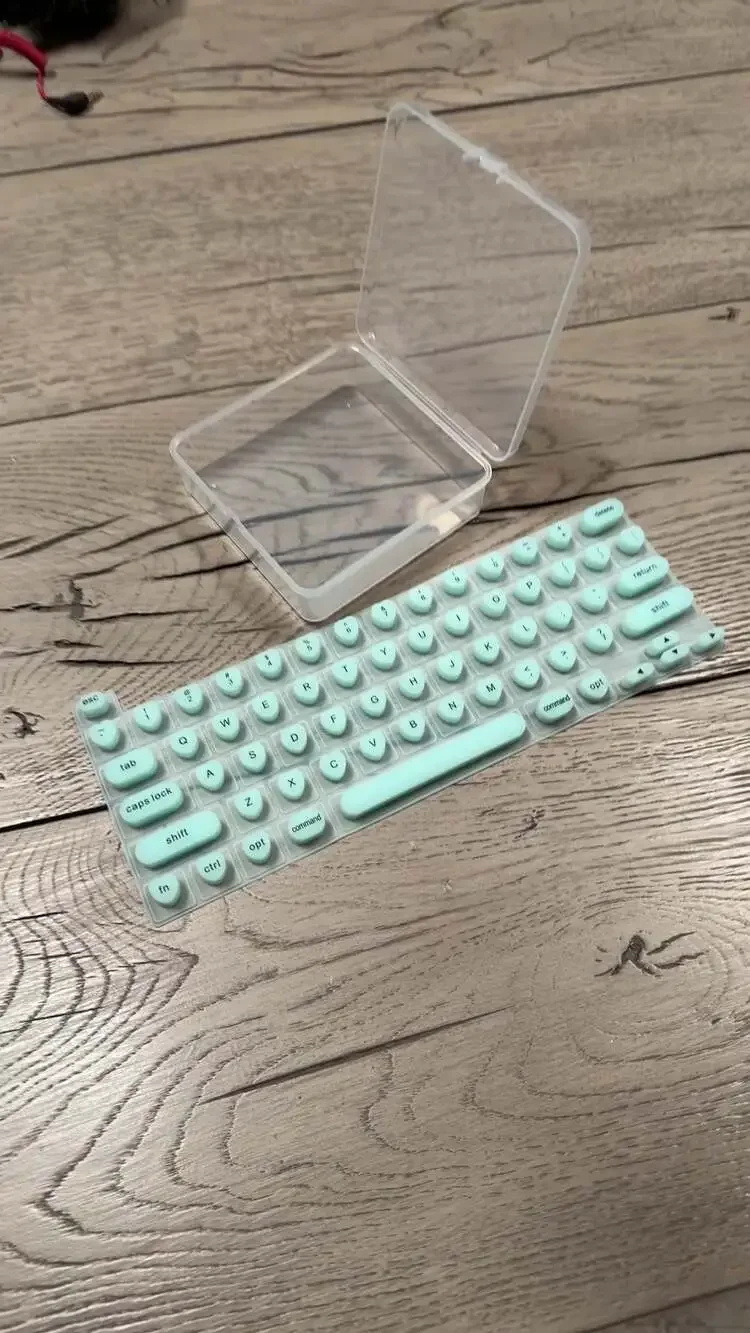 Silicone Keyboard Film Protective Cover Portable  for Long Nails